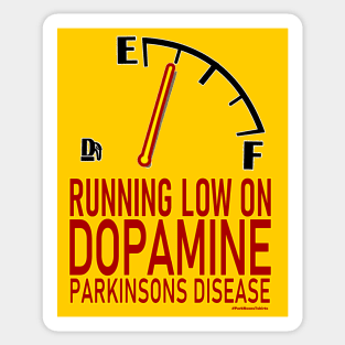 Running Low On Dopamine Sticker